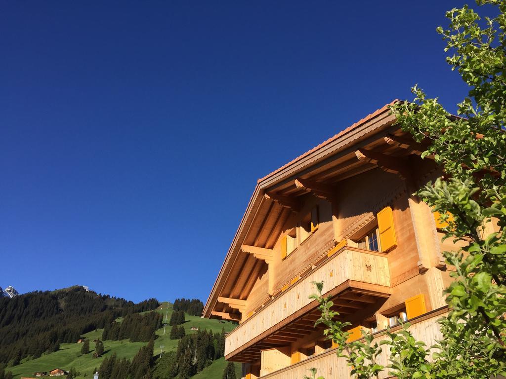 Chalet Butterfly Adelboden Extérieur photo