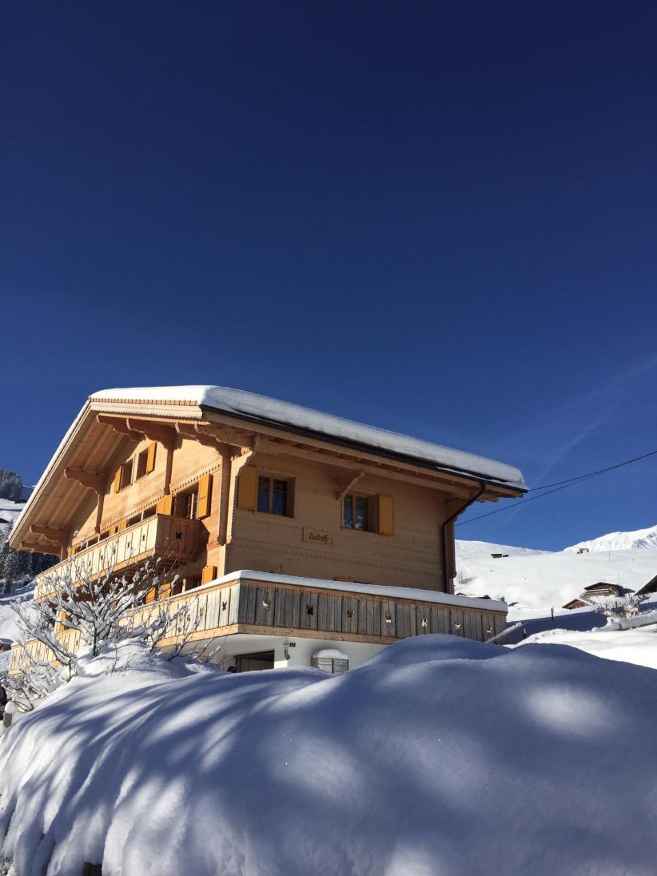 Chalet Butterfly Adelboden Extérieur photo